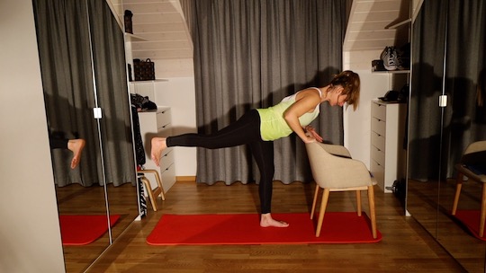 gym douce avec chaise - 30'